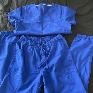 Royal Blue Scrubstar Scrub Set